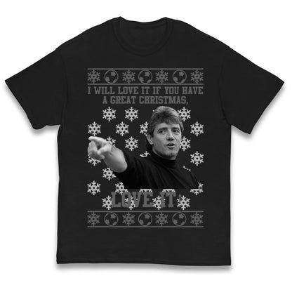 Kevin Keegan Christmas Kids T Shirt