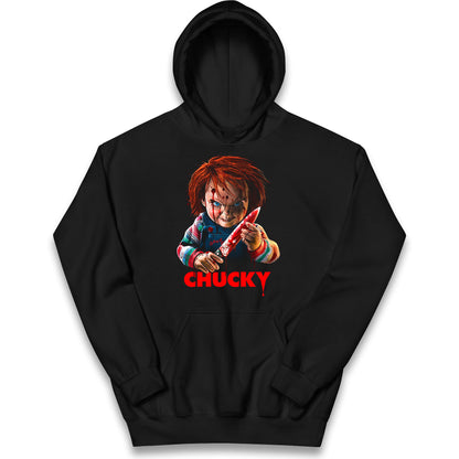 Chucky Childs Play Kids Hoodie