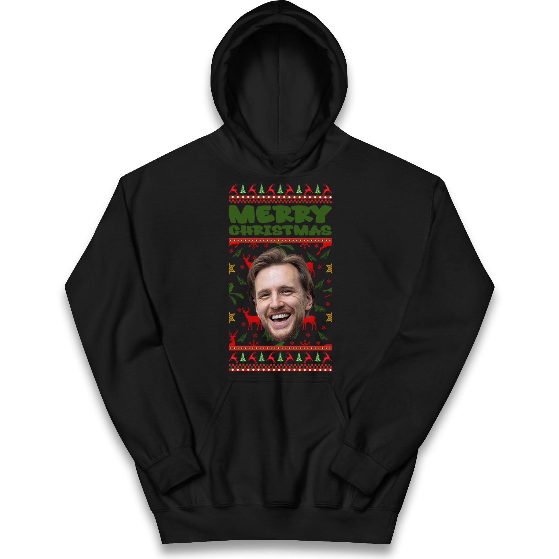 Personalise Merry Christmas Hoodie
