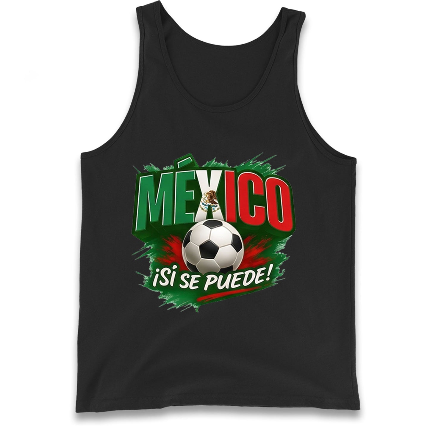 Mexico Retro World Cup Tank Top