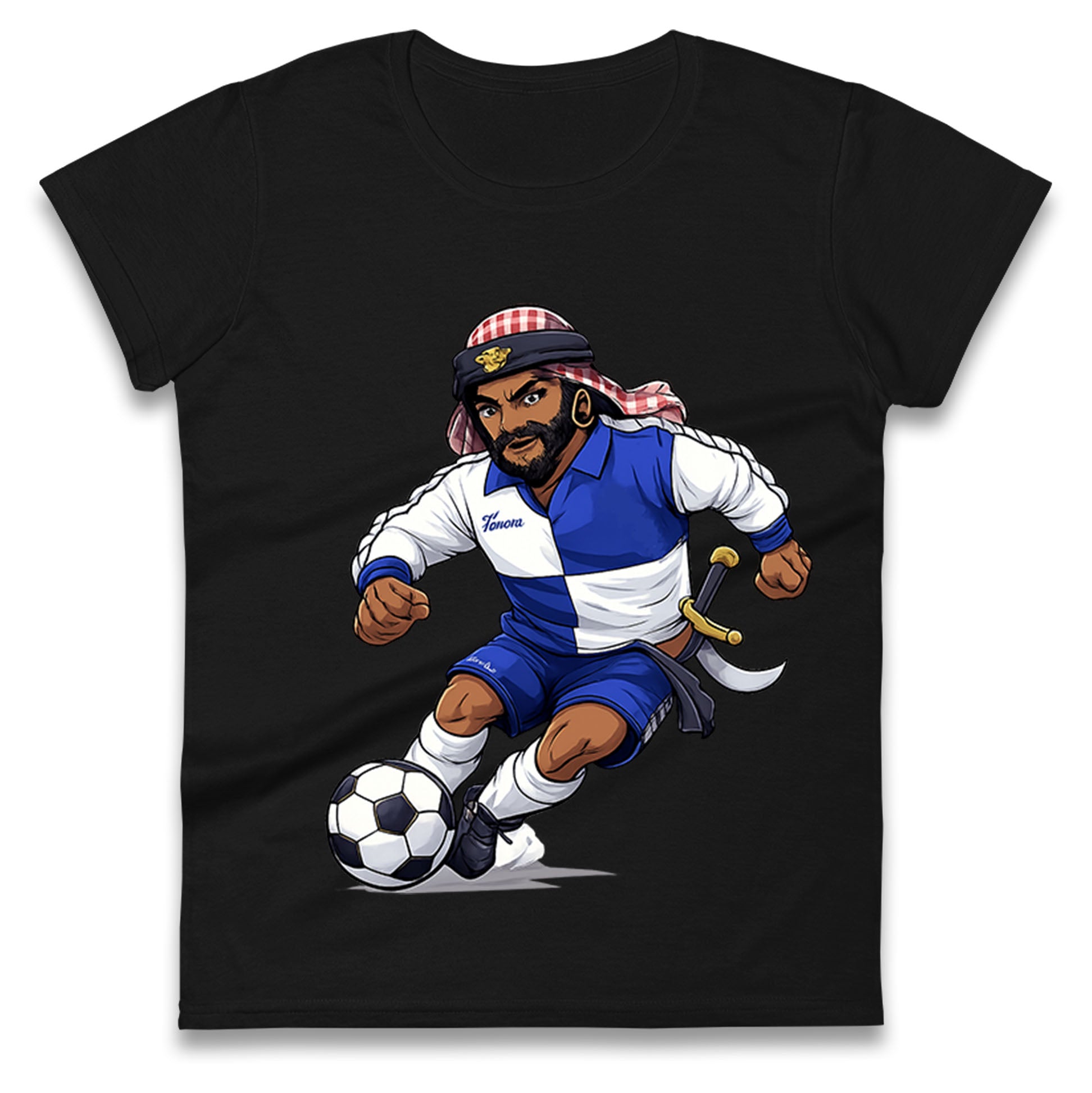 Rovers Retro Football Ladies T Shirt