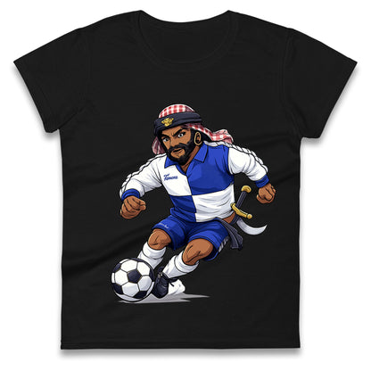 Rovers Retro Football Ladies T Shirt