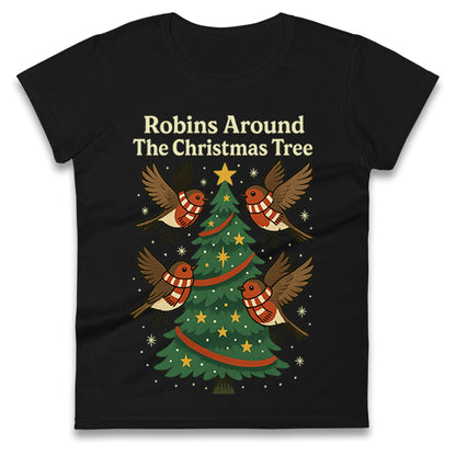 Swindon Town Christmas Ladies T Shirt 