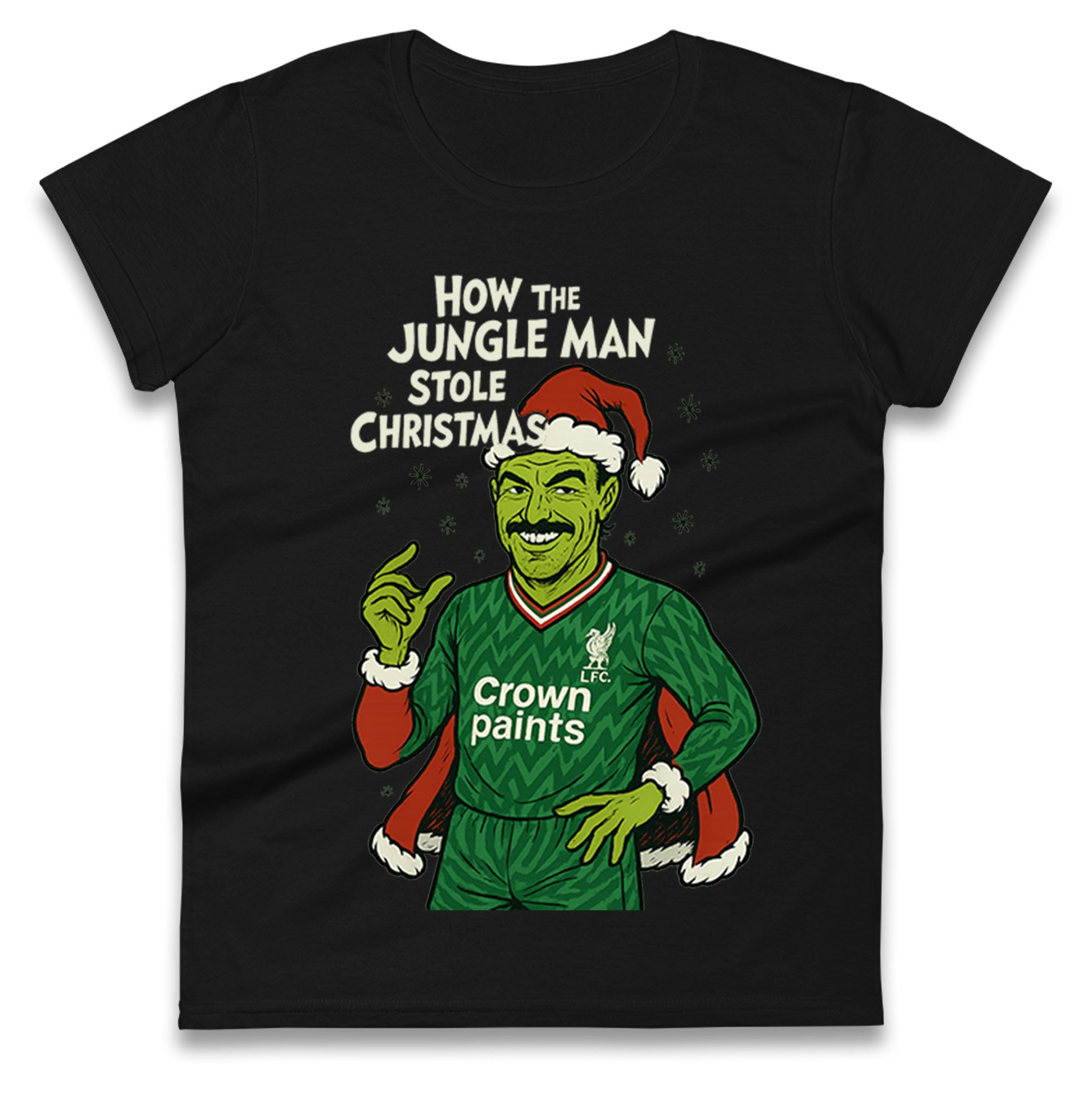 Liverpool Xmas Ladies T Shirt 