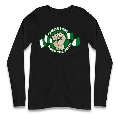 Hibernian Fans Football Longsleeve T Shirt