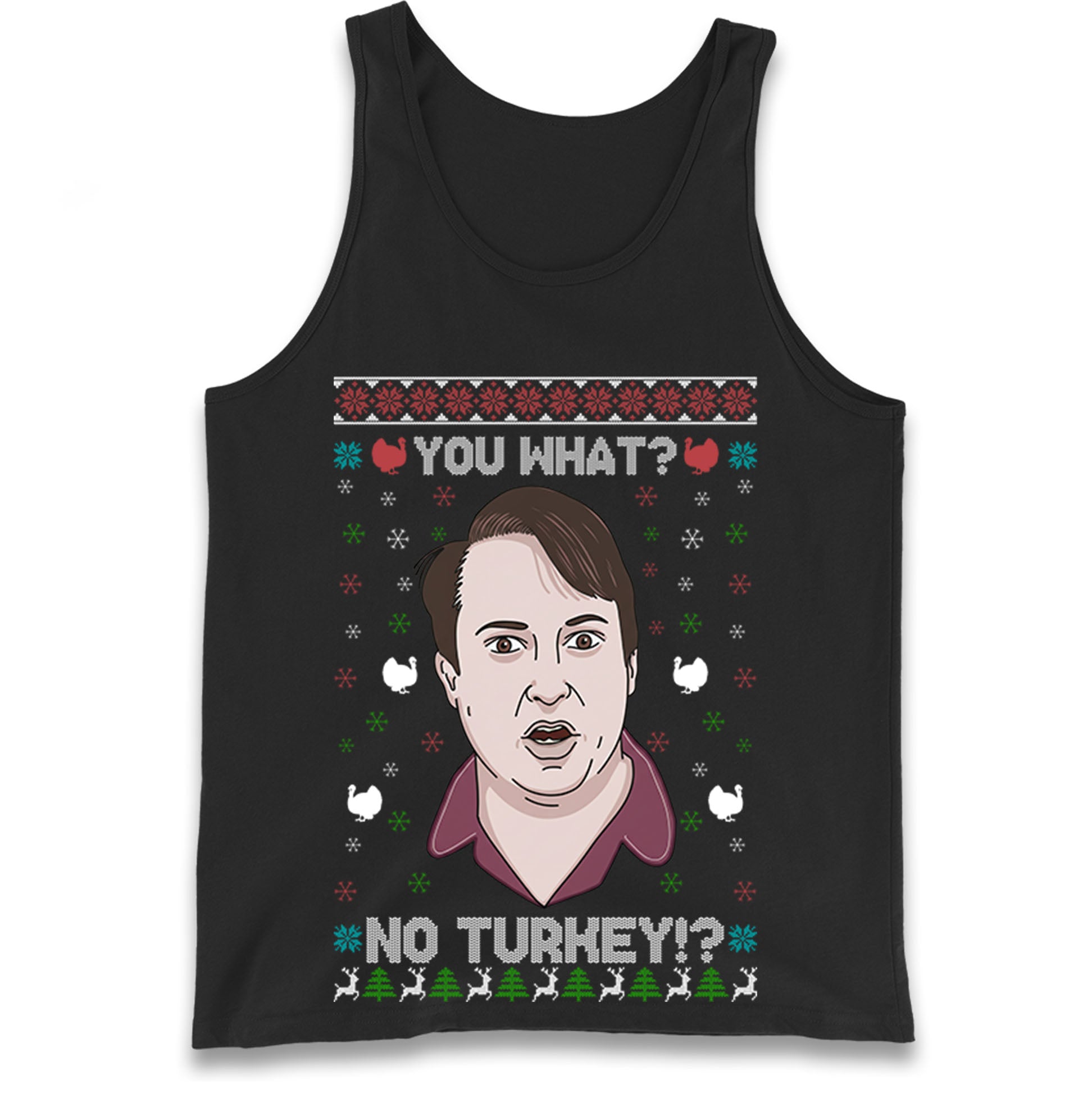Peep Show Christmas Tank Top