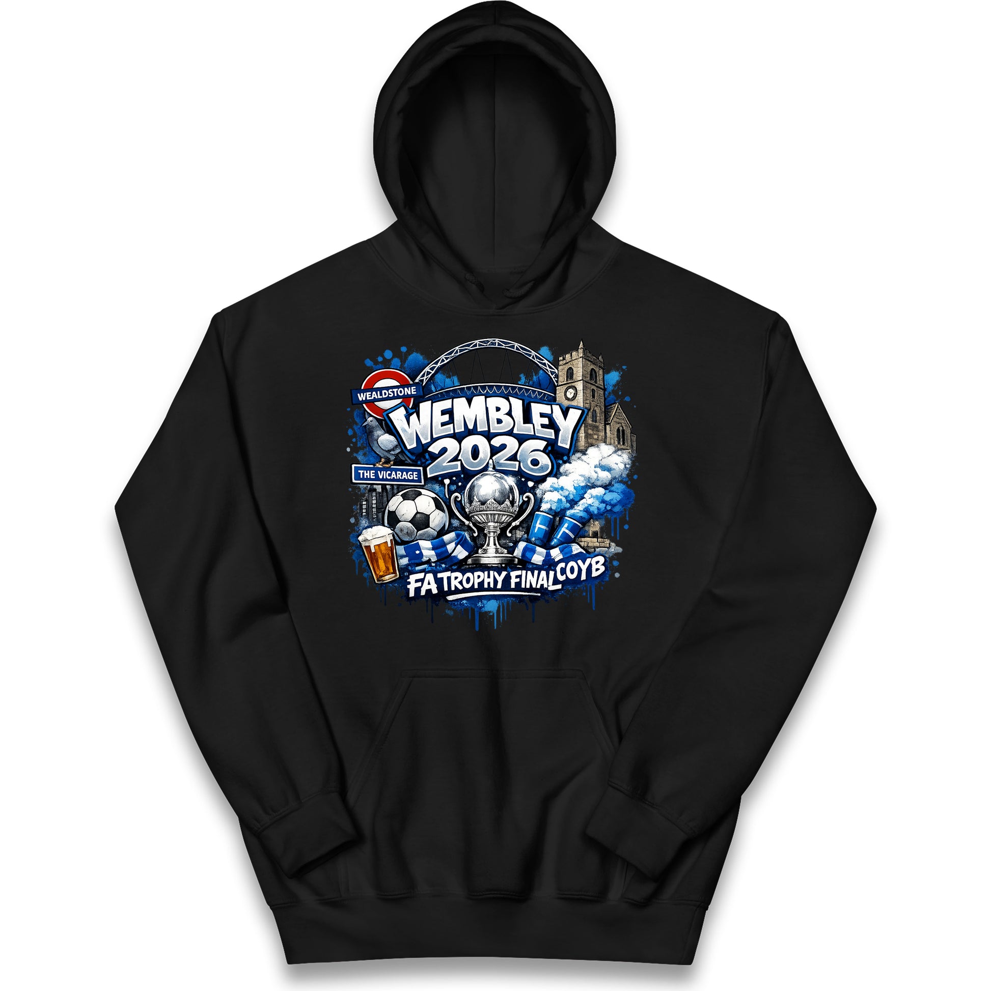 Wealdstone FA Trophy Final Wembley 2026 | Buy FA Trophy Wear Kids Hoodie 