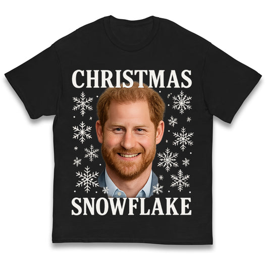 Prince Harry Xmas Kids T Shirt