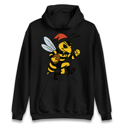 Wasps Rugby Christmas Hoodie