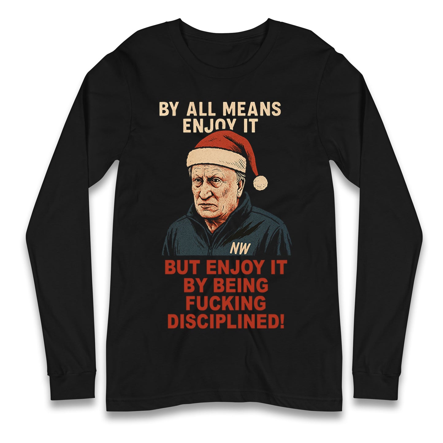 Neil Warnock Christmas Longsleeve T Shirt