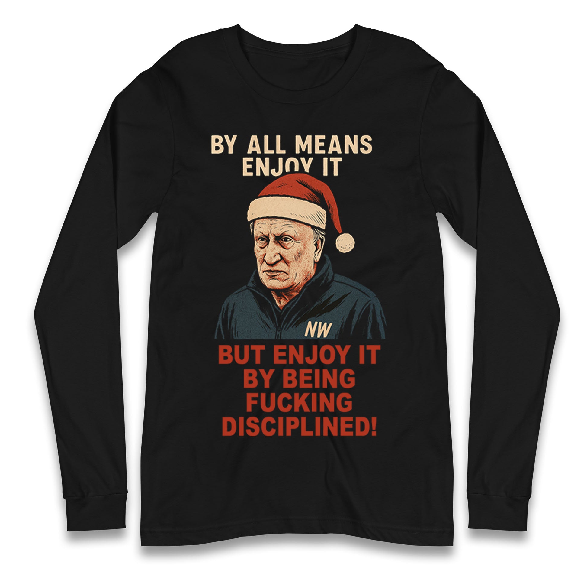 Neil Warnock Christmas Longsleeve T Shirt