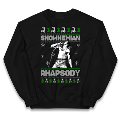 Freddie Mercury Christmas Kids Jumper