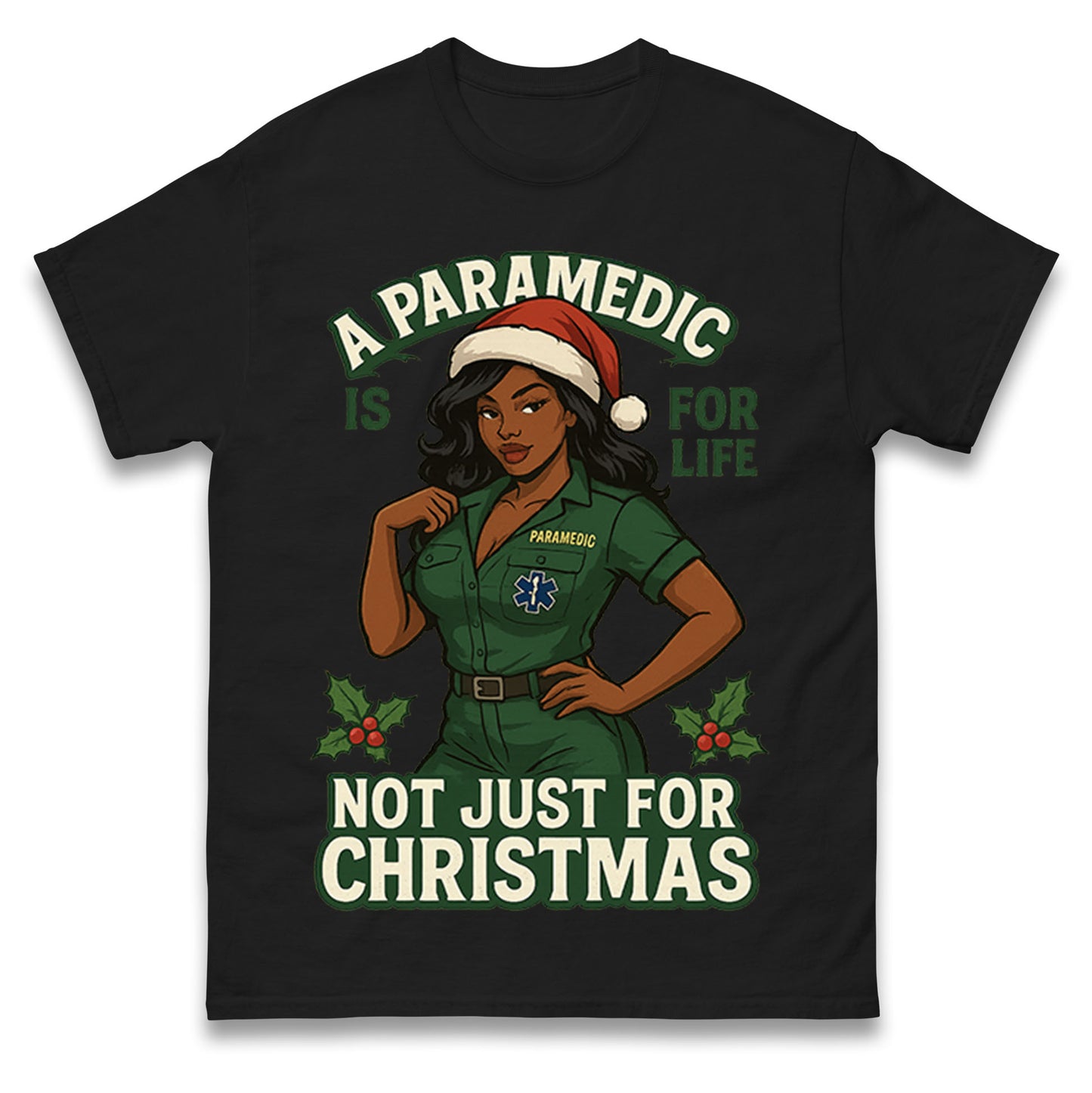 Paramedic Xmas T Shirt 