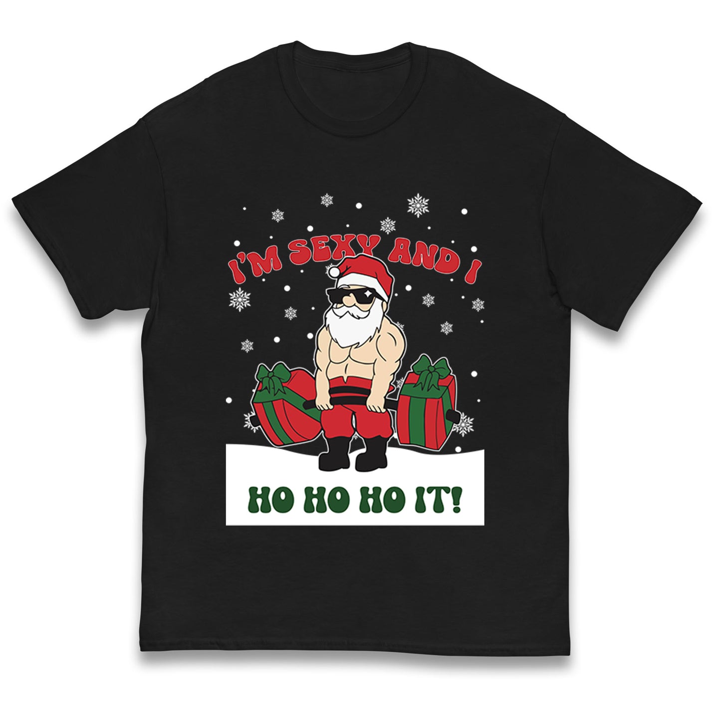 Santa Claus Ho Ho Ho Kids T Shirt