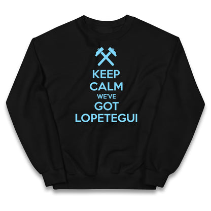 Keep Calm We've Got Lopetegui Kids Jumper