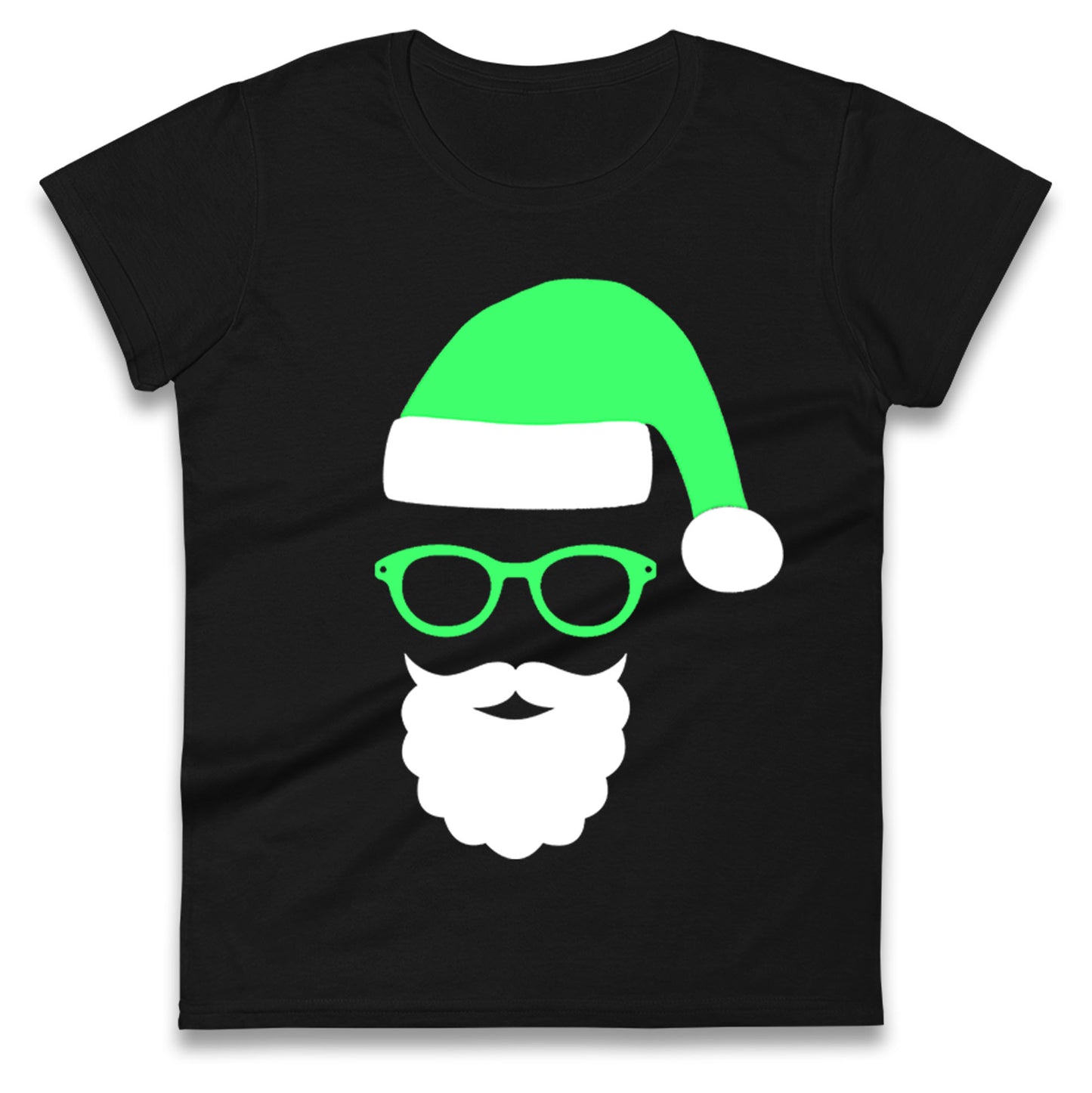 Ireland Santa Christmas Ladies T Shirt