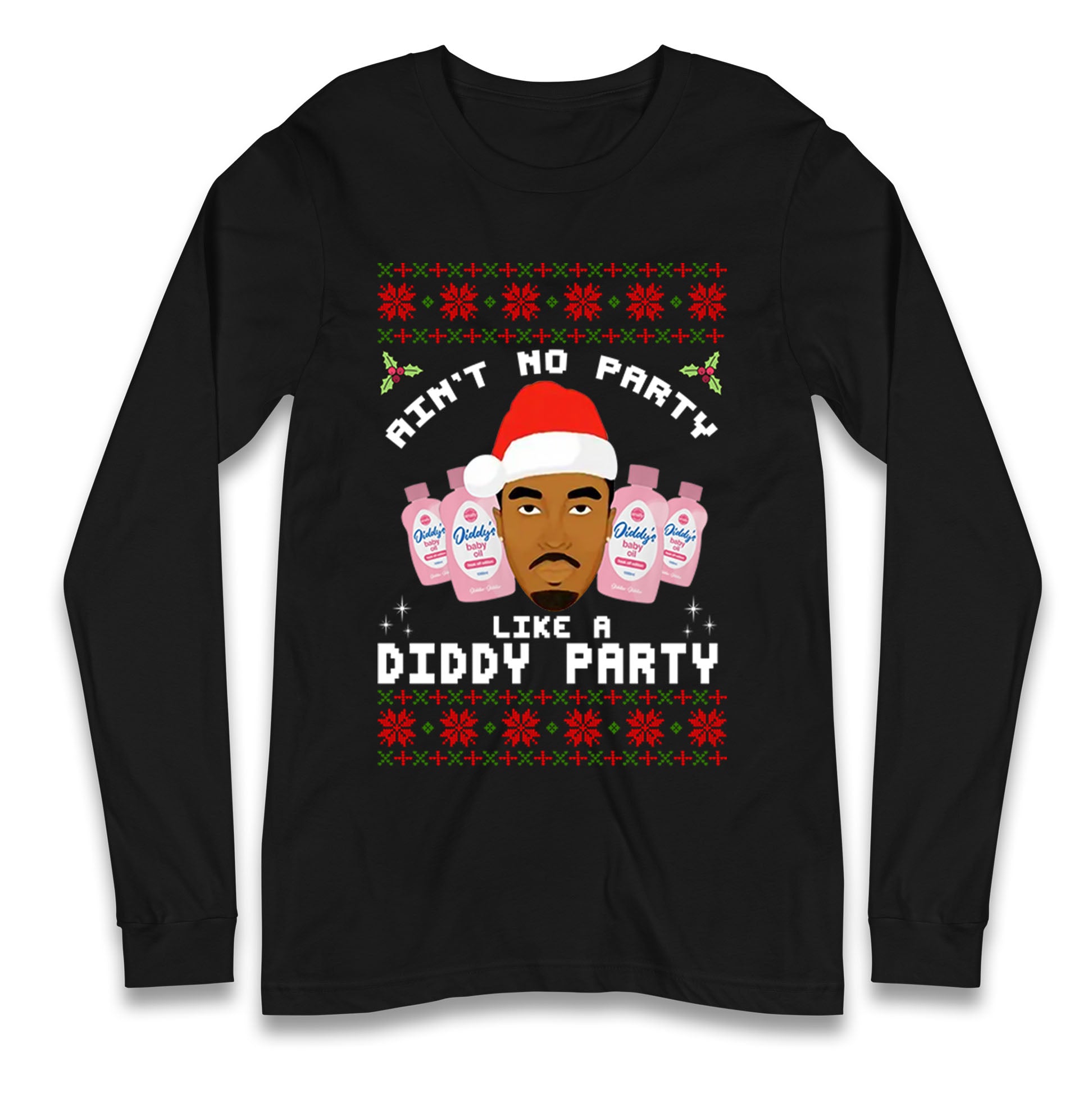 Diddy Christmas Longsleeve T Shirt