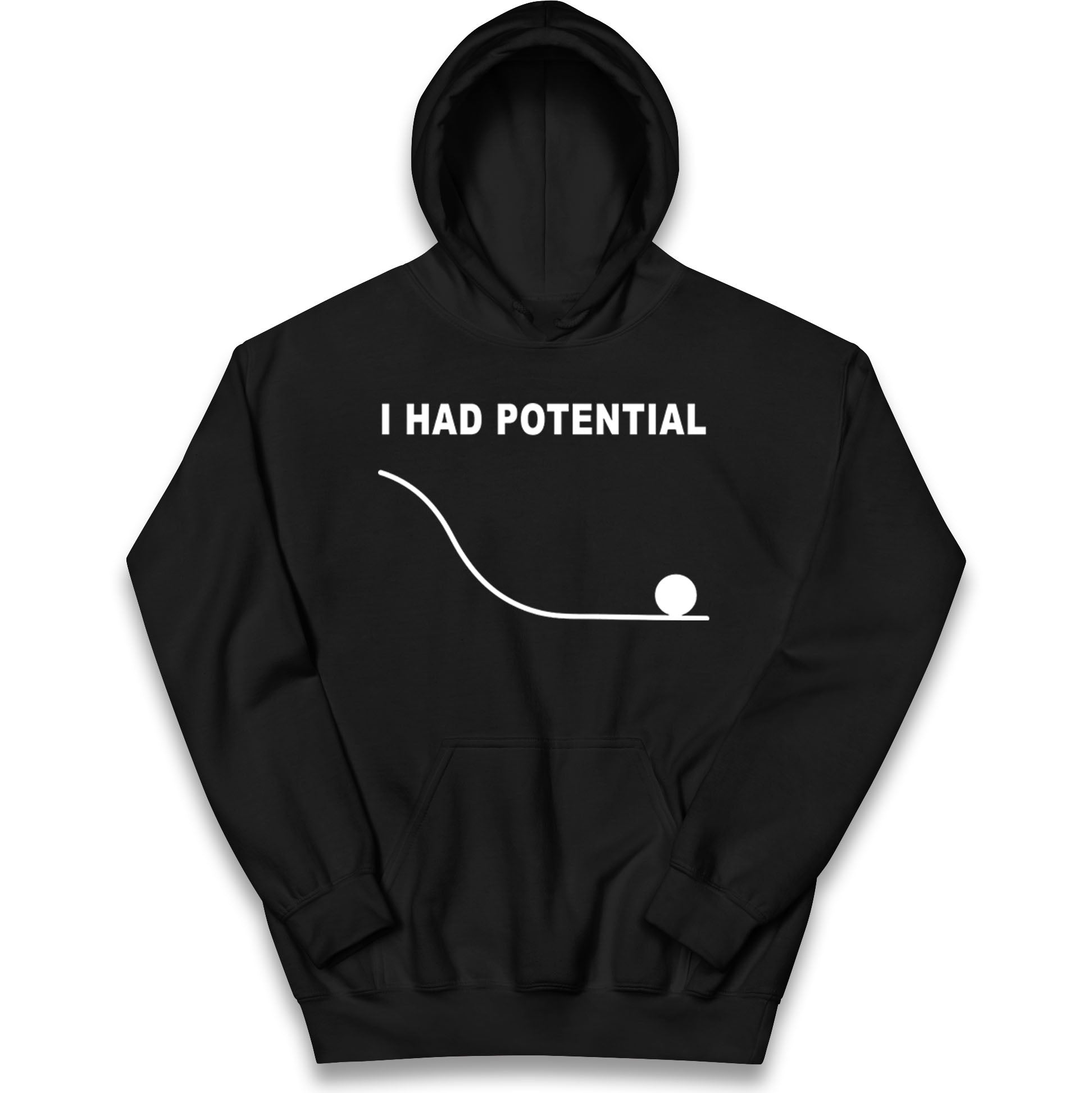 I Had Potential Kids Hoodie