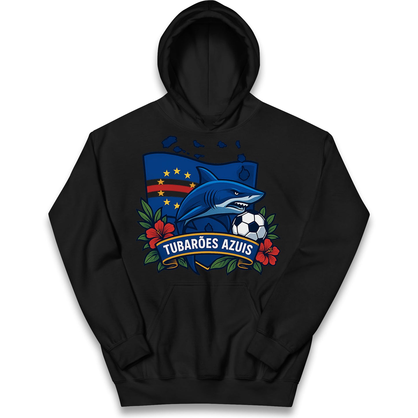 Cape Verde Football Kids Hoodie 