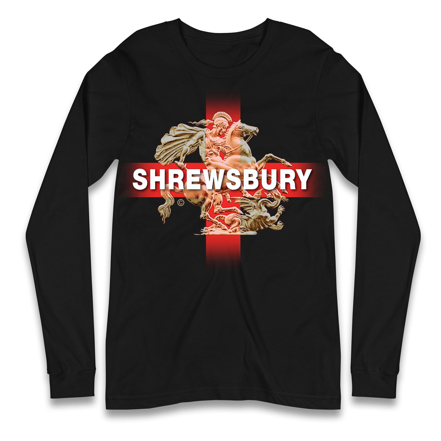 Shrewsbury St George & The Dragon Long Sleeve T Shirt