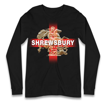 Shrewsbury St George & The Dragon Long Sleeve T Shirt