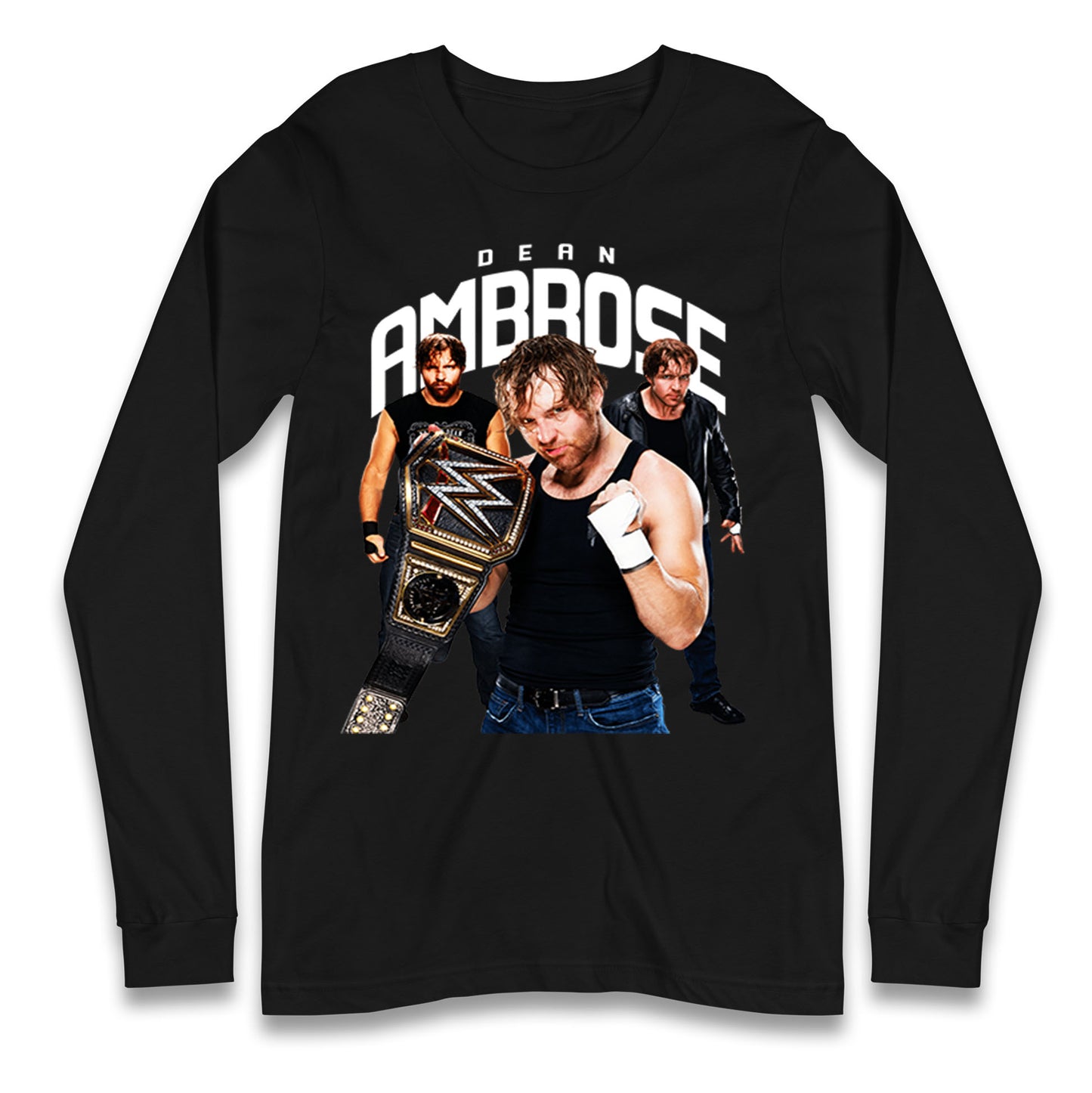 Dean Ambrose Bootleg Long Sleeve T Shirt