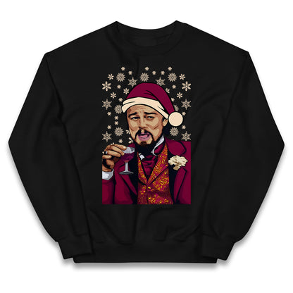 leonardo dicaprio christmas jumper