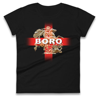 Middlesbrough England Football Ladies T Shirt