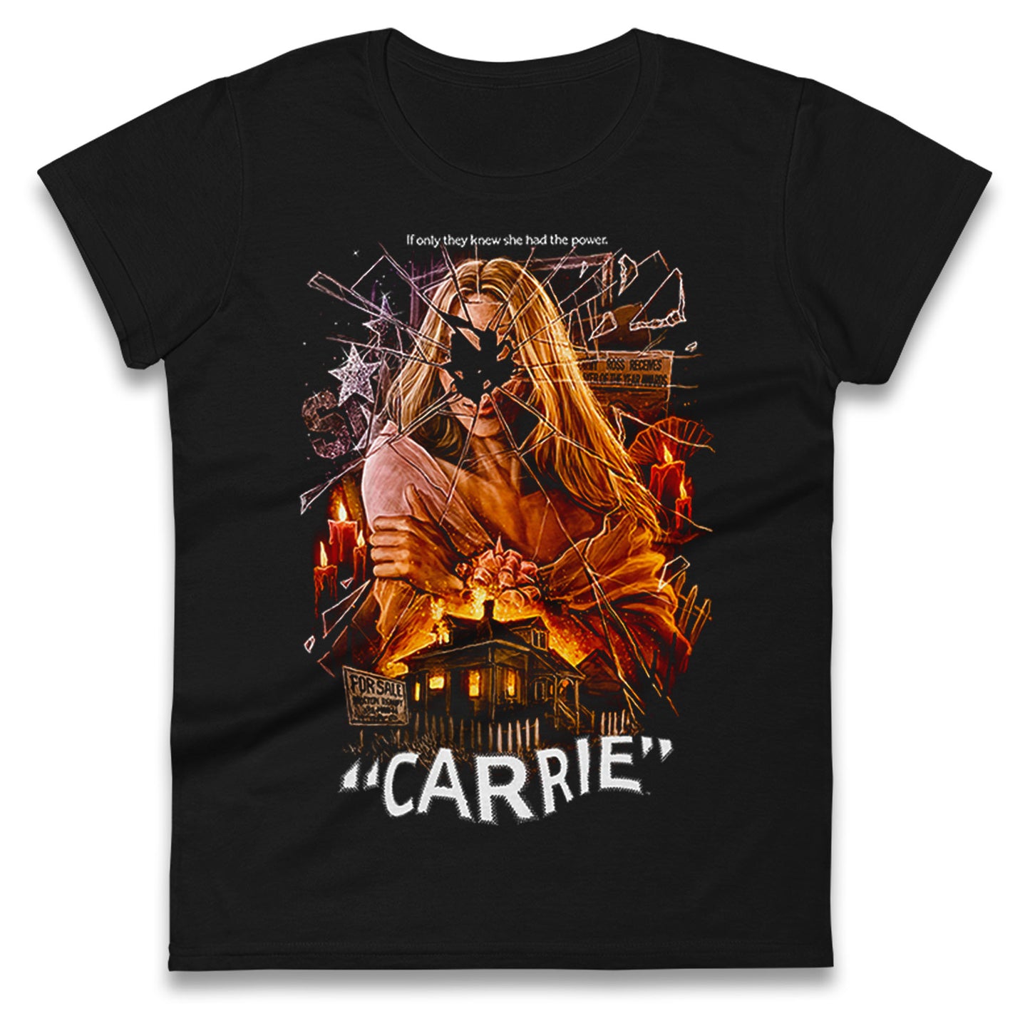Carrie Ladies T Shirt