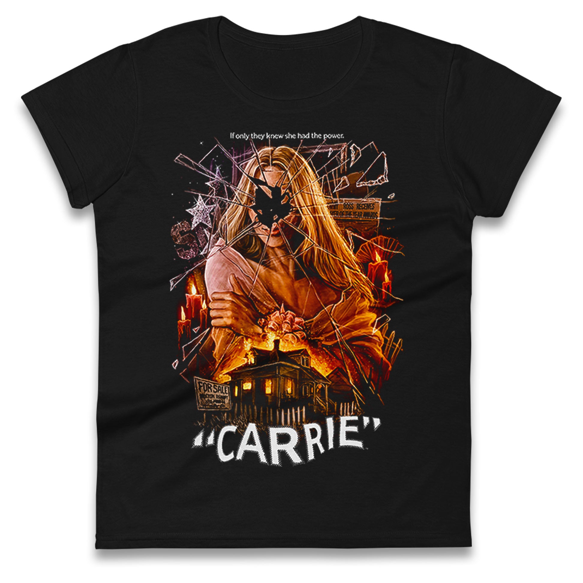 Carrie Ladies T Shirt