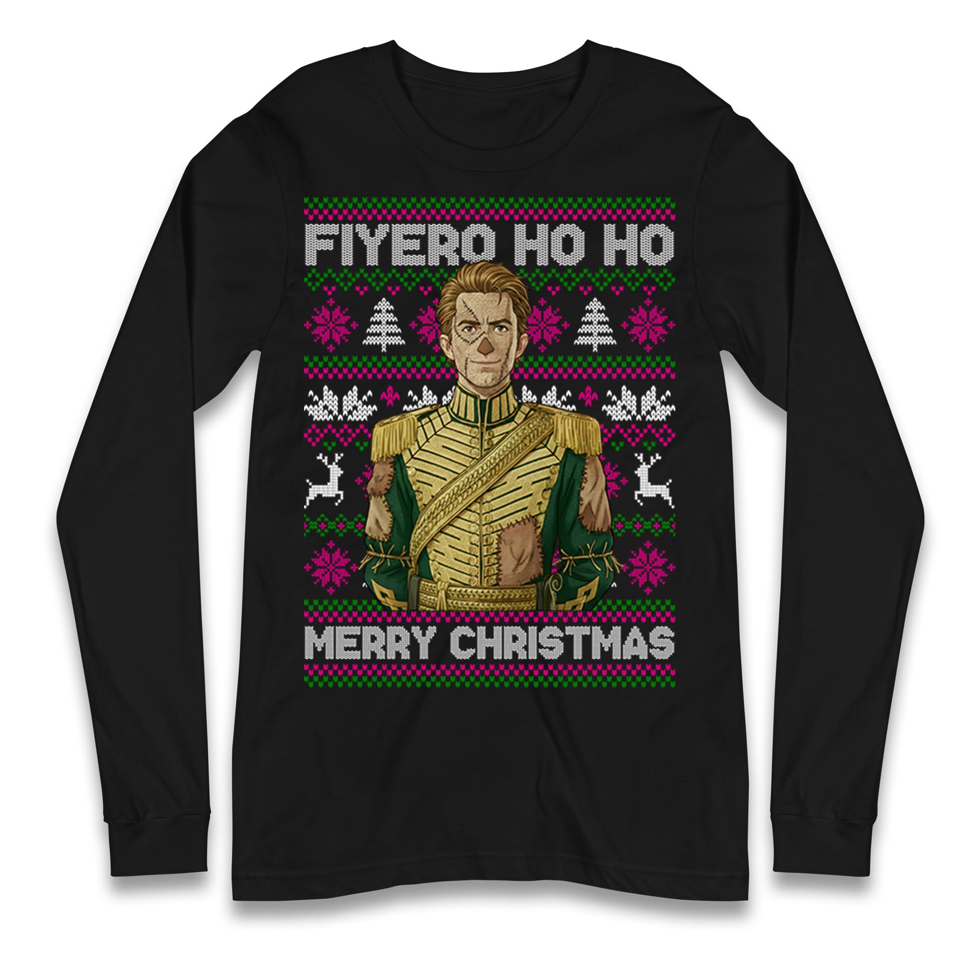 Prince Fiyero Wicked Christmas Longsleeve T Shirt
