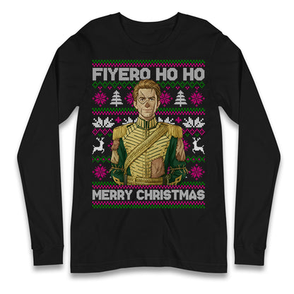 Prince Fiyero Wicked Christmas Longsleeve T Shirt