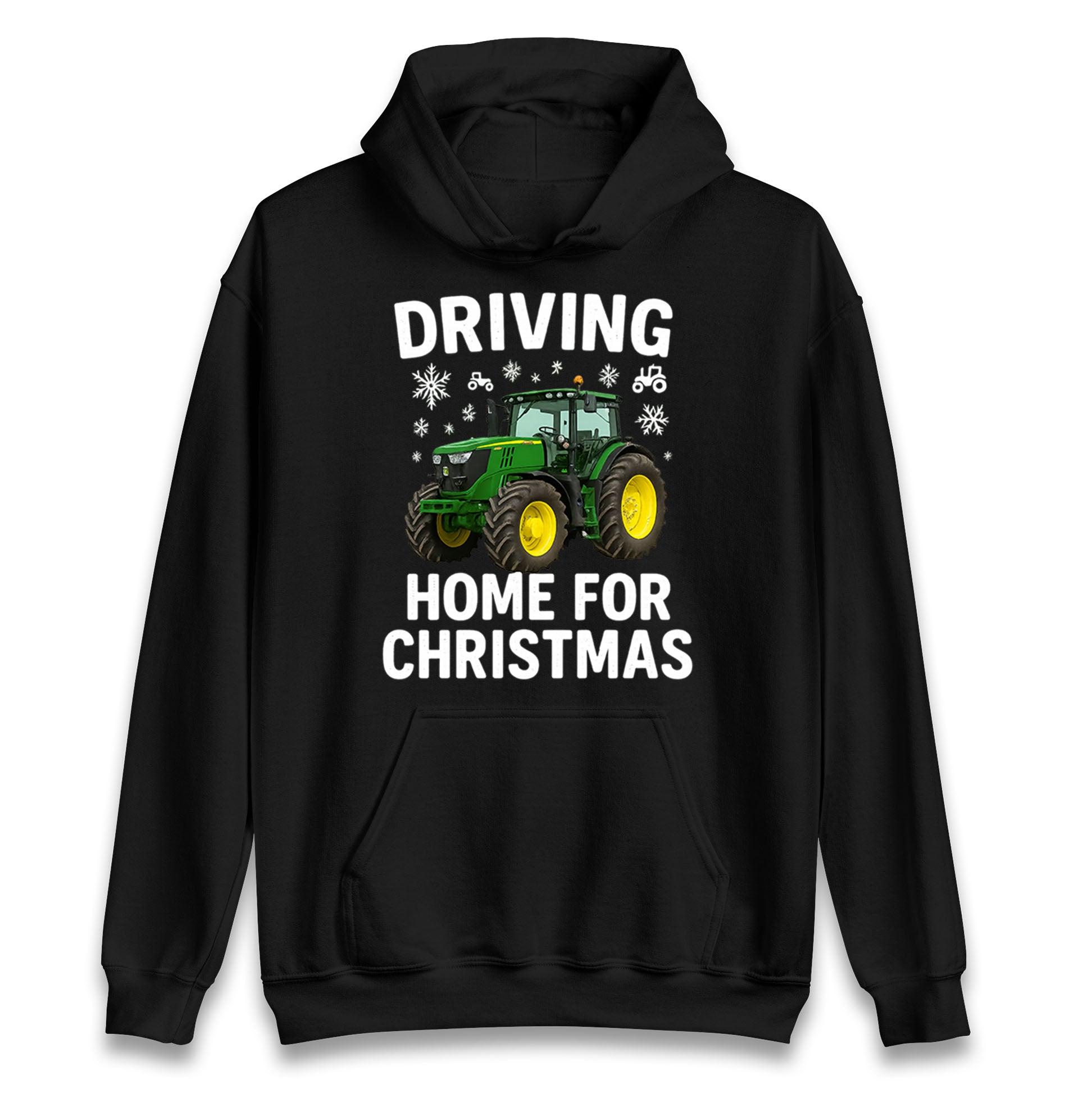 John Deere Tractor Christmas Hoodie 