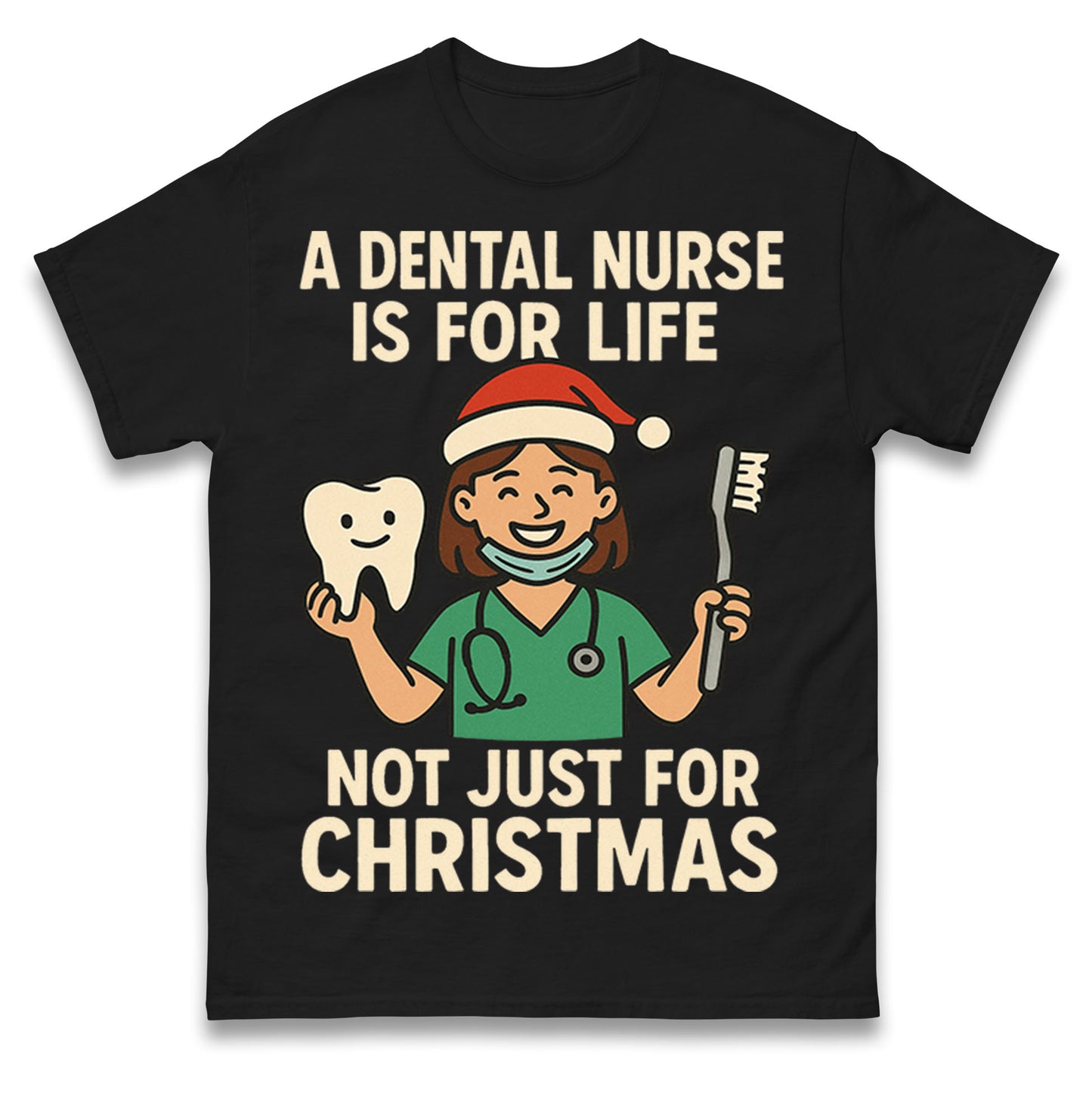 Dental Nurse Christmas T Shirt