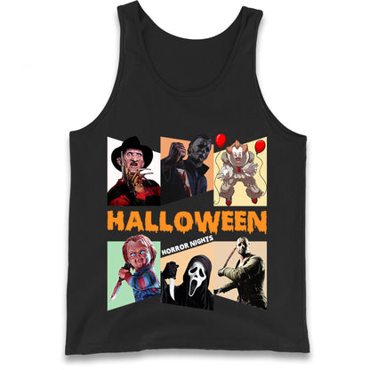 Horror Characters Halloween Horror Nights Tank Top