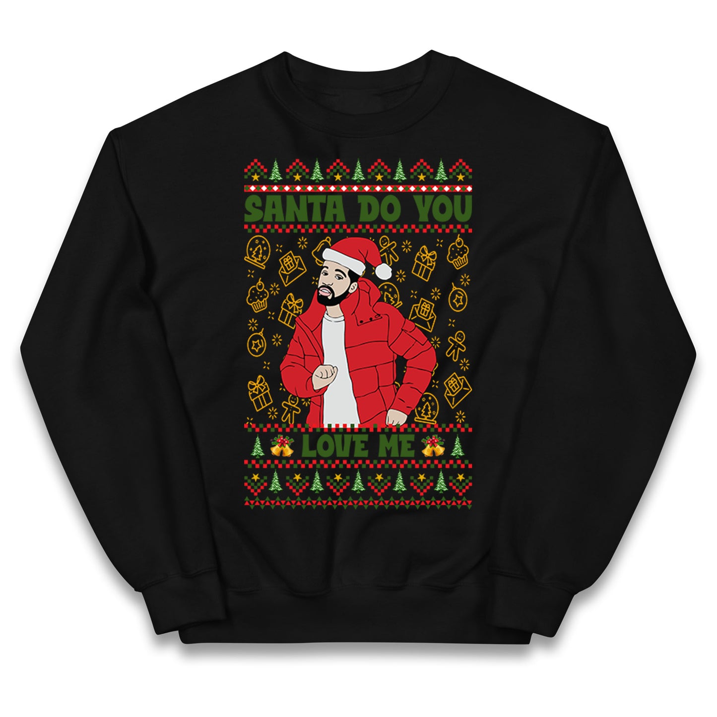 drake christmas jumper
