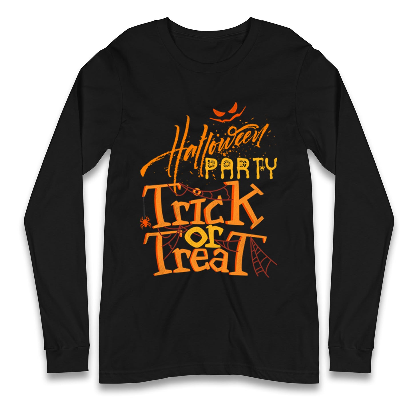 Halloween Party Trick Or Treat Long Sleeve T Shirt
