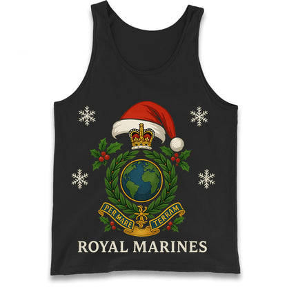 Royal Marines Christmas Tank Top
