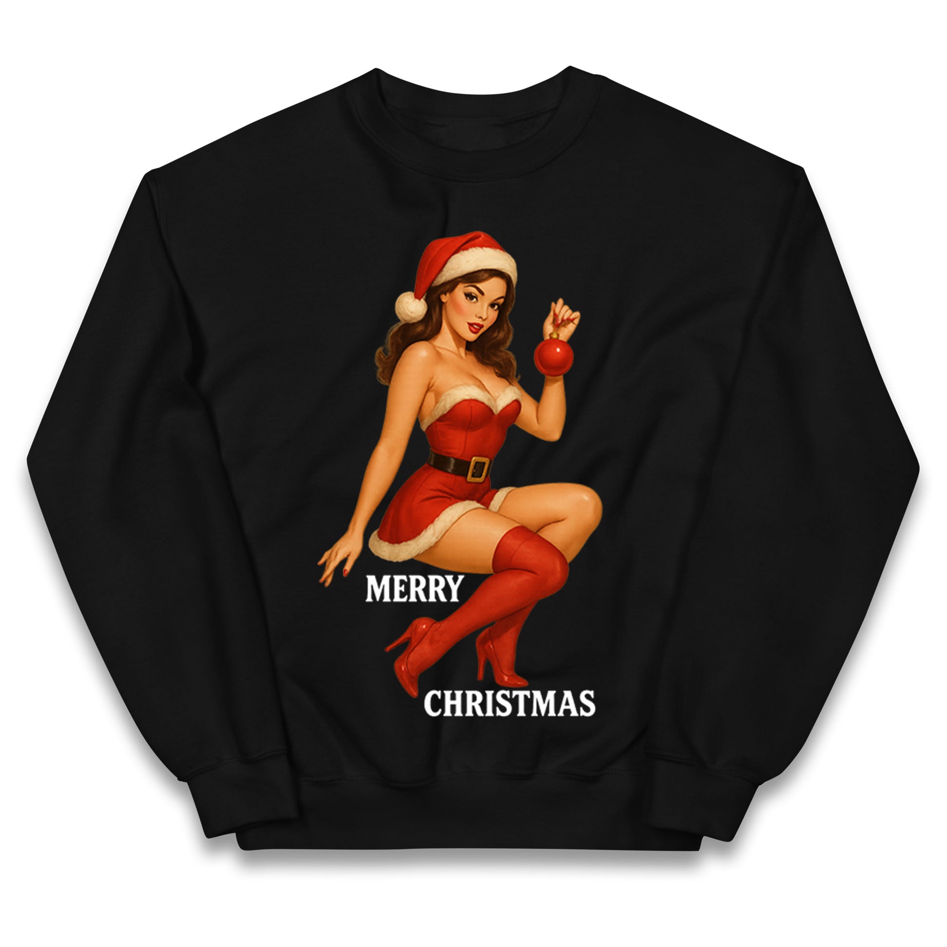 Merry Christmas Sexy Christmas Kids Hoodie
