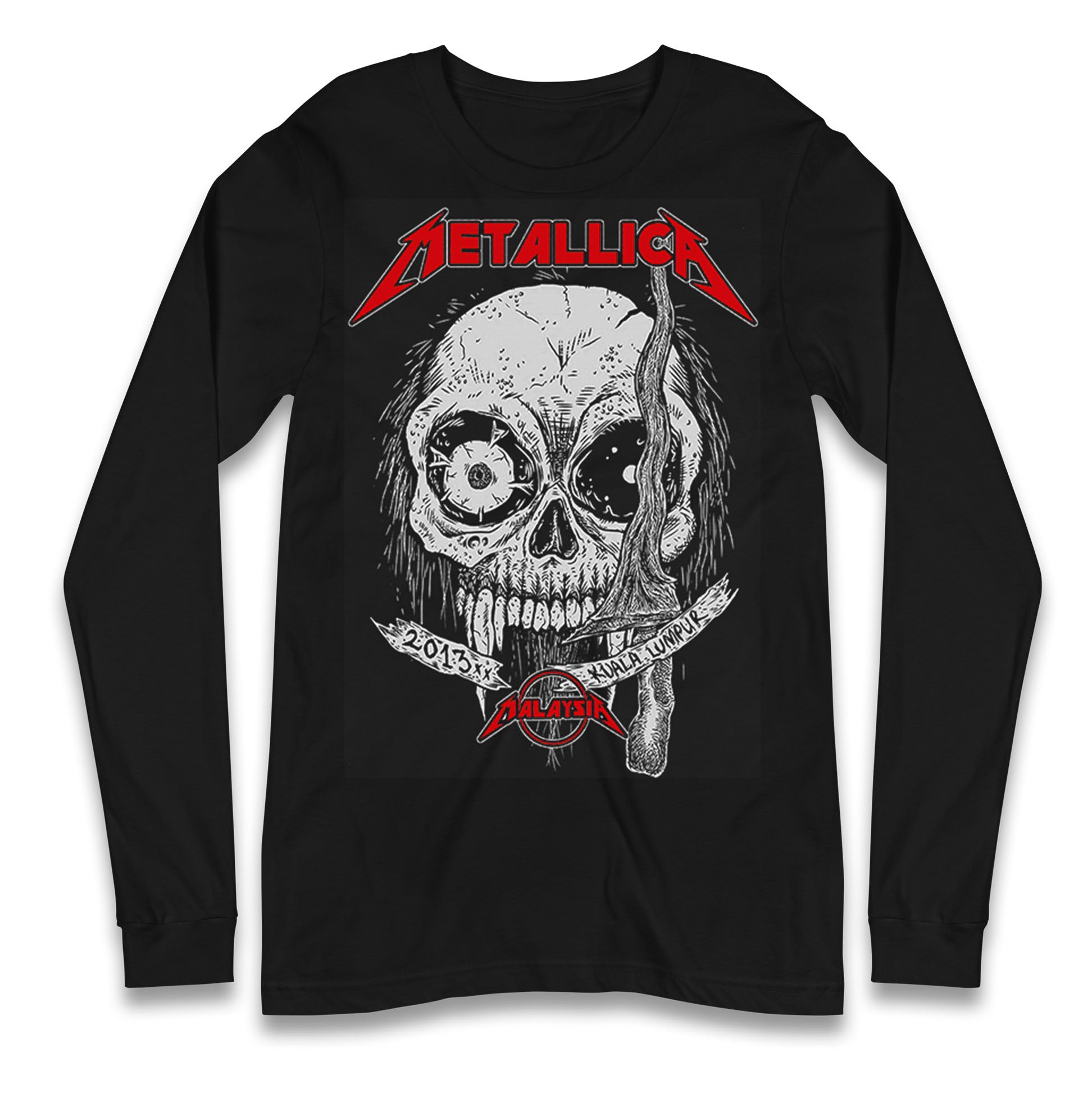 Metallica 2013 Kuala lumpur Longsleeve T Shirt