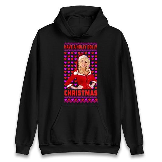 Merry Christmas Dolly Parton Unisex Hoodie