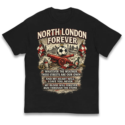 Arsenal North London Forever Kids T Shirt