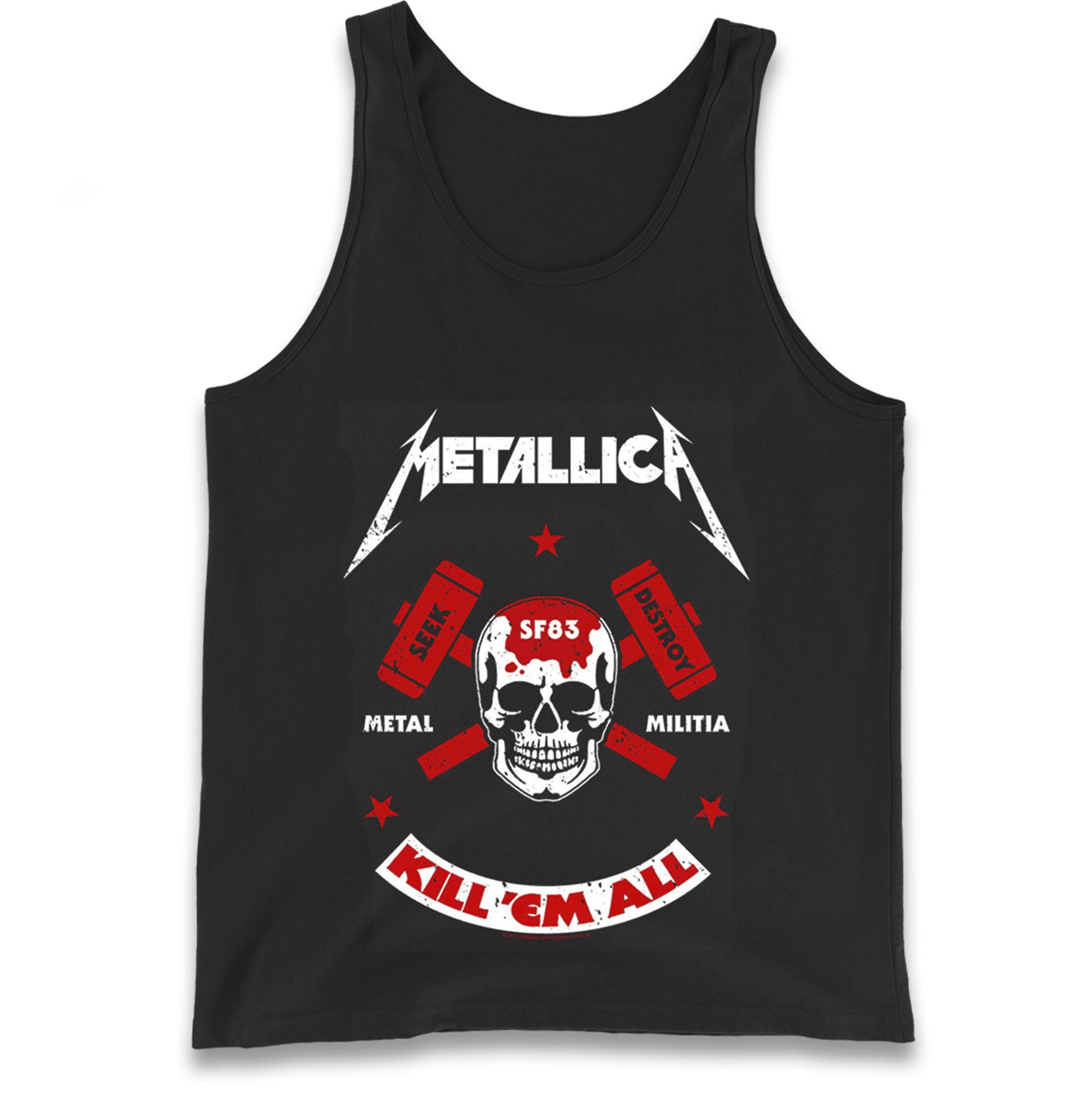 Metallica Seek Destroy Tank Top