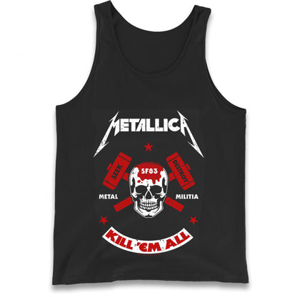 Metallica Seek Destroy Tank Top