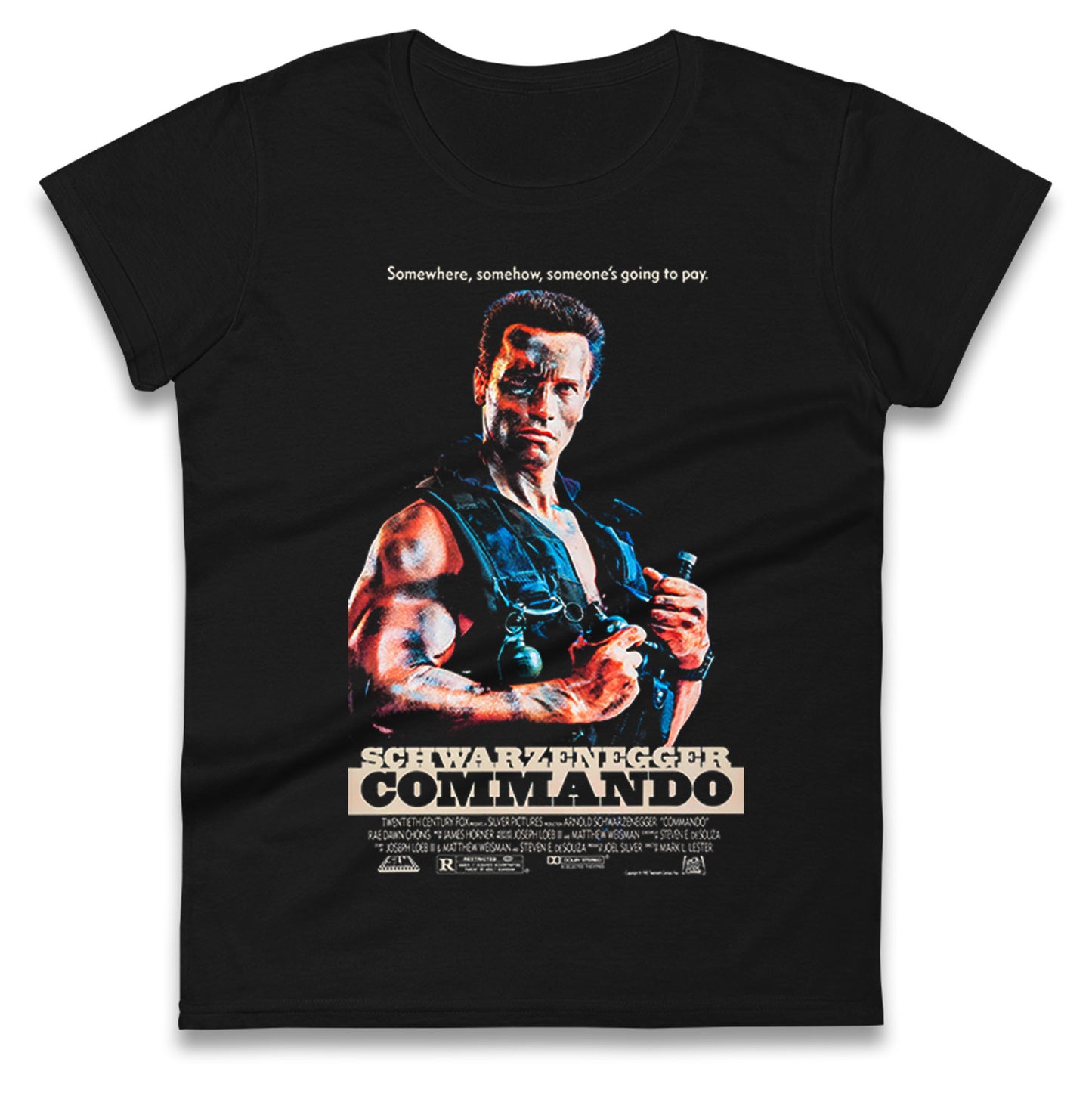 Arnold Schwarzenegger Ladies T Shirt
