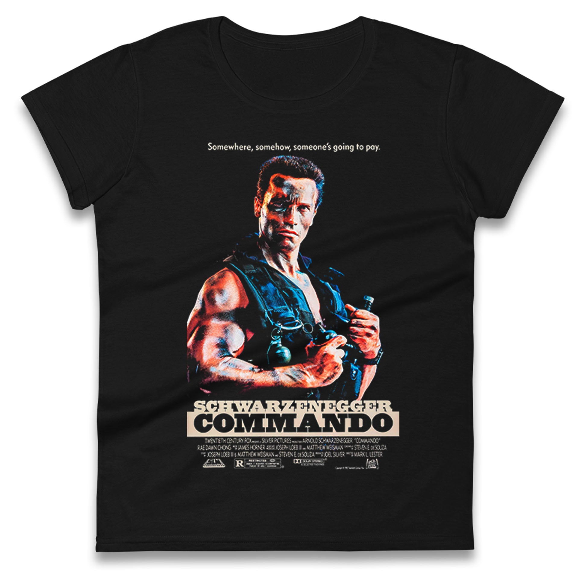Arnold Schwarzenegger Ladies T Shirt