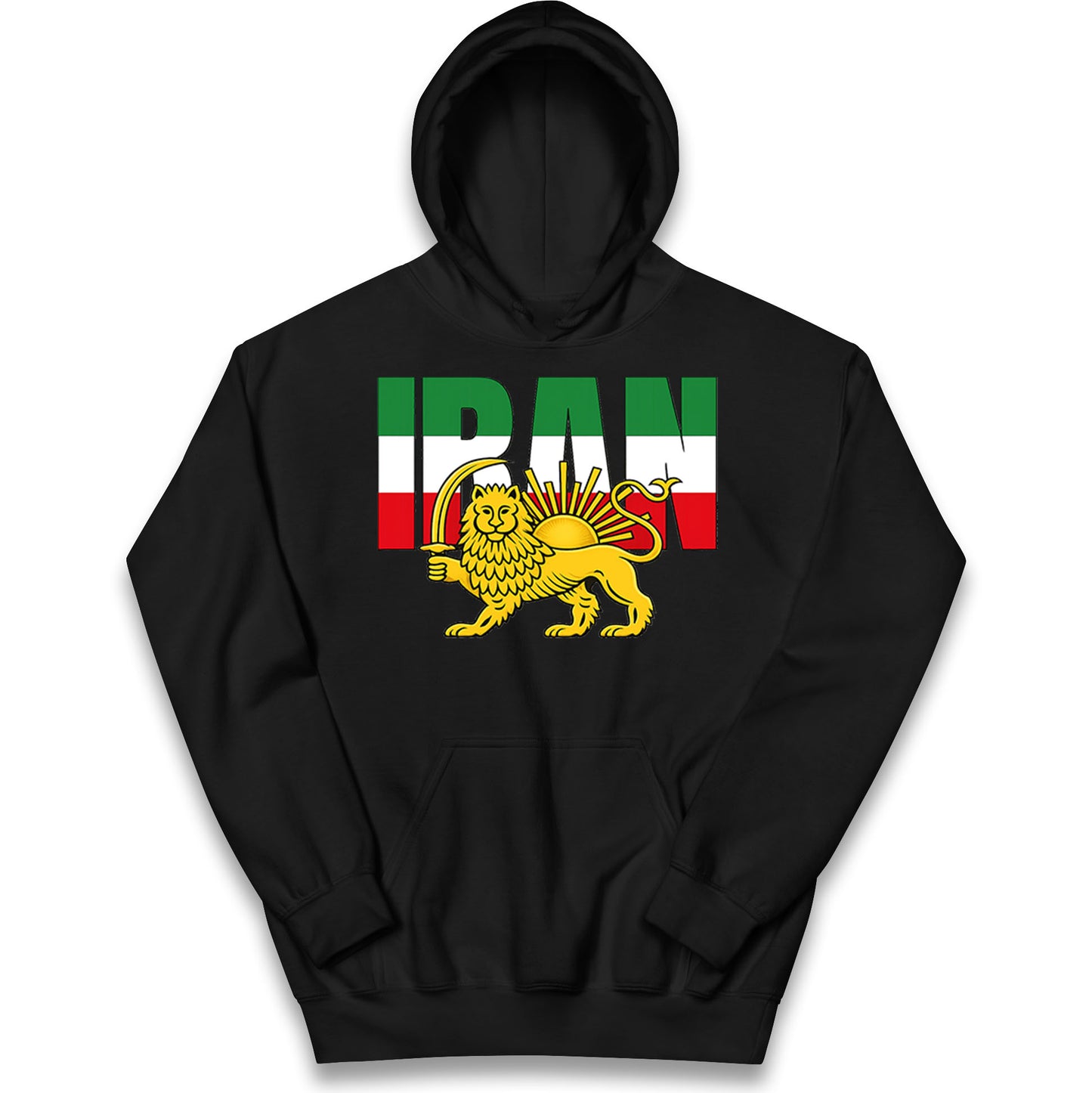Iran Flag Kids Hoodie