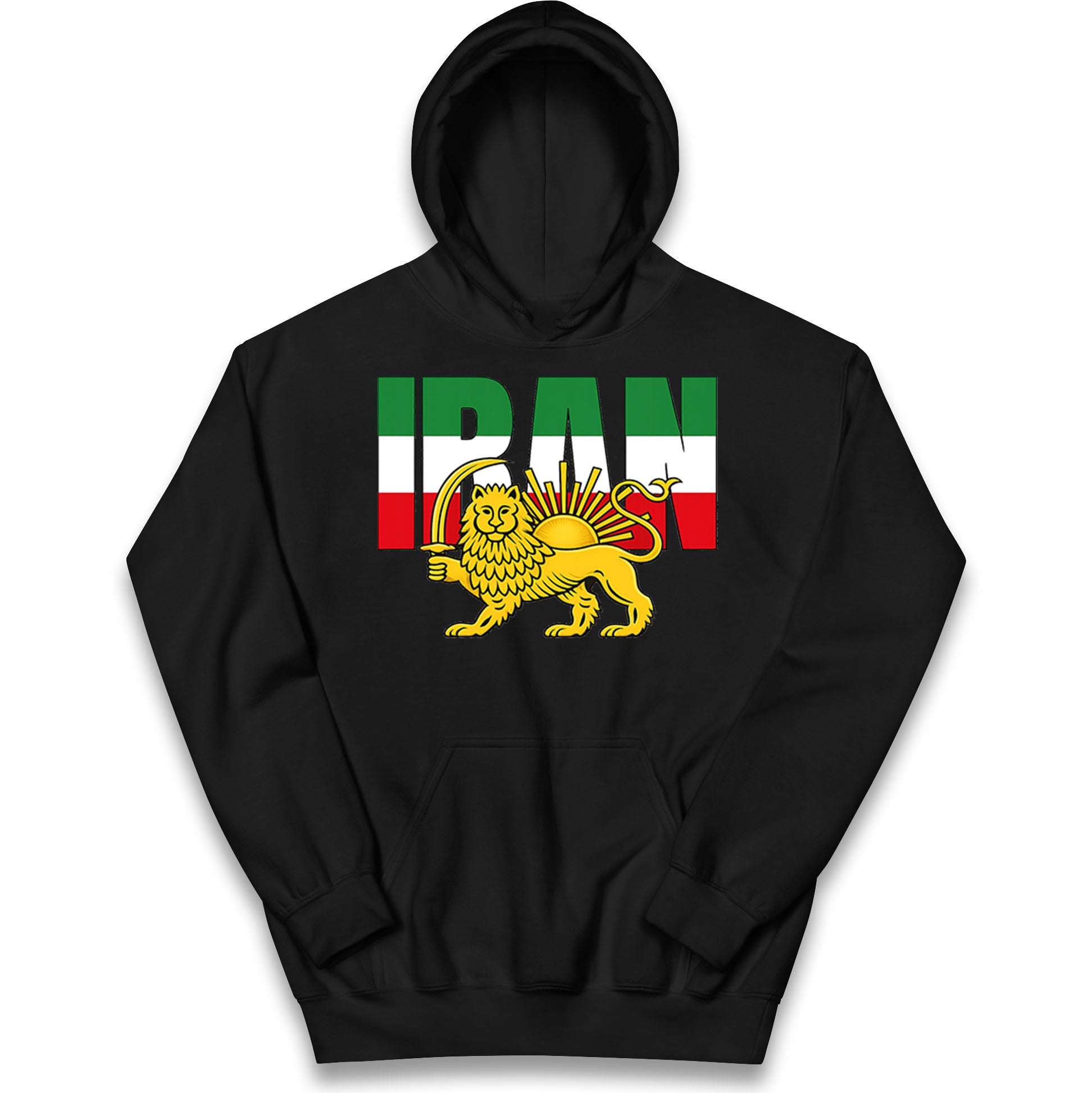Iran Flag Kids Hoodie