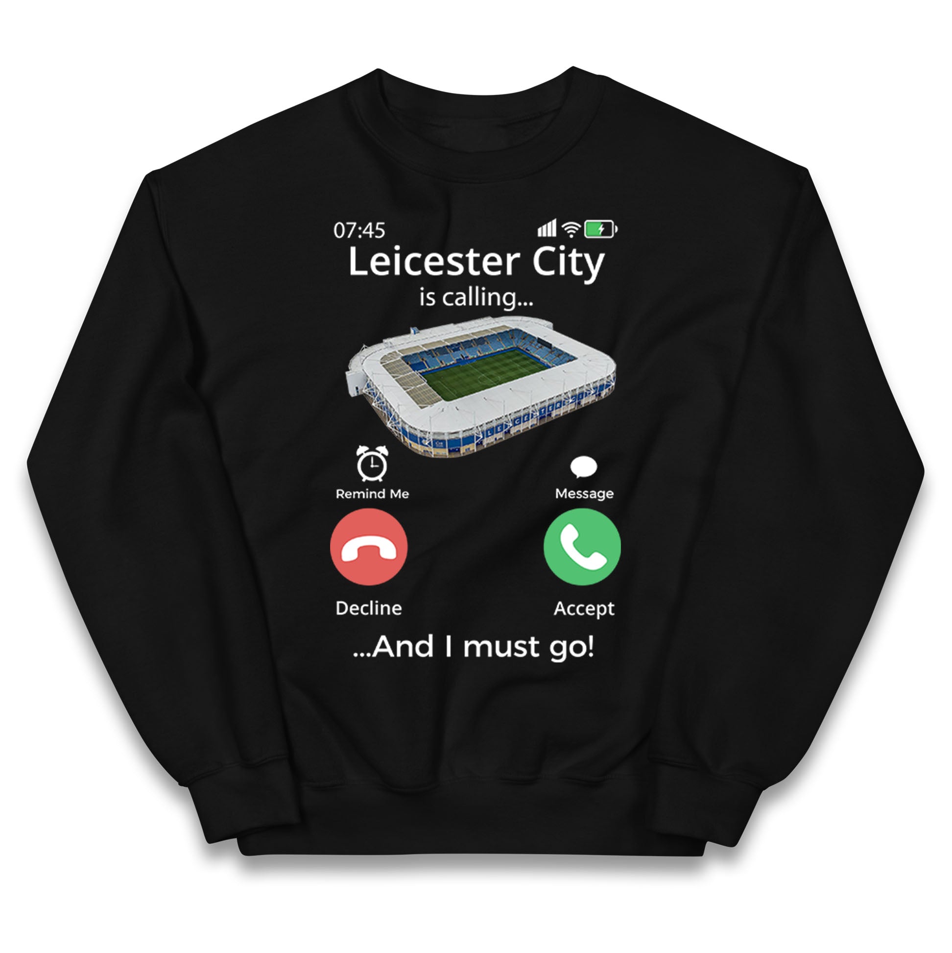 leicester city fc jumper
