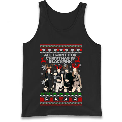 BlackPink Christmas Tank Top